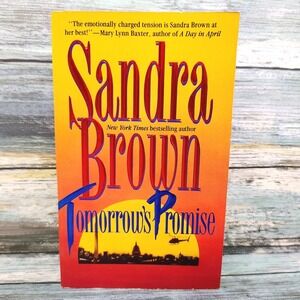 Tomorrow's Promise by Sandra Brown 1983 Mira Drama Paperback Novel Summer‎ Read